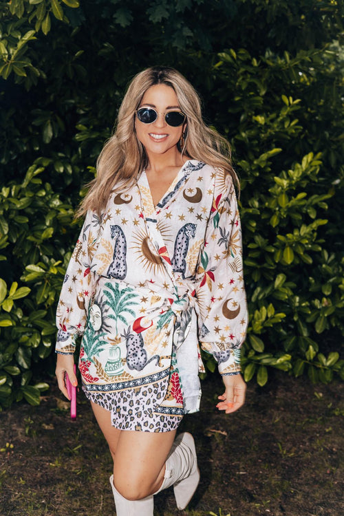 By Hilke Dress Sunny Leopard