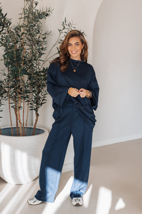 By Hilke Two-Piece Scuba Navy