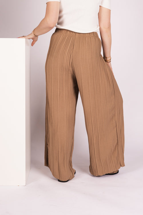 By Hilke Pants Plien Caramel