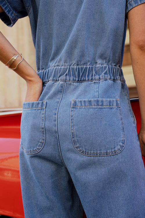 By Hilke Denim Jumpsuit
