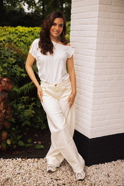 By Hilke Barrel Jeans Butter Yellow