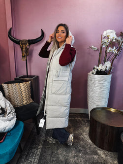 By Hilke Puffer French Coat Luuna Grey