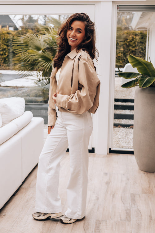 By Hilke Short Trenchcoat Raisa