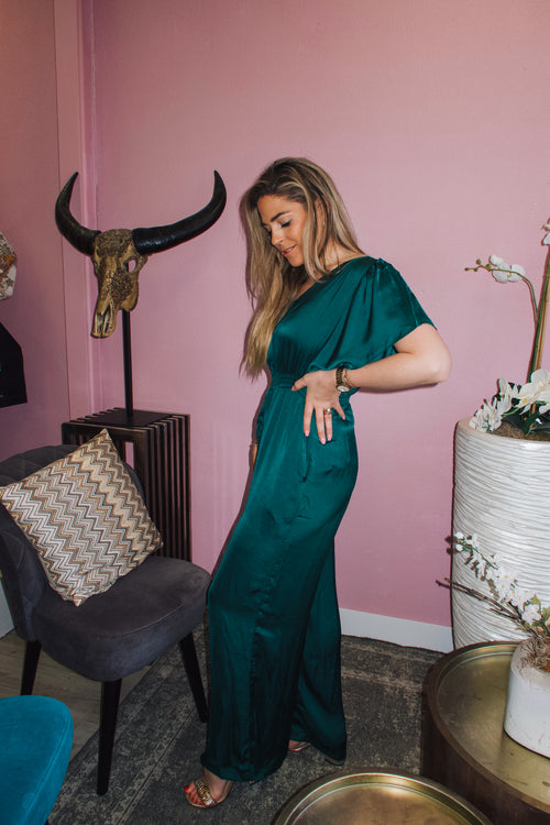 By Hilke Jumpsuit Mikky Green