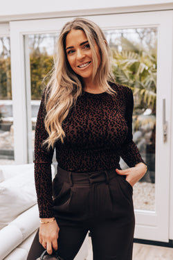 By Hilke Body Cami Chocolate