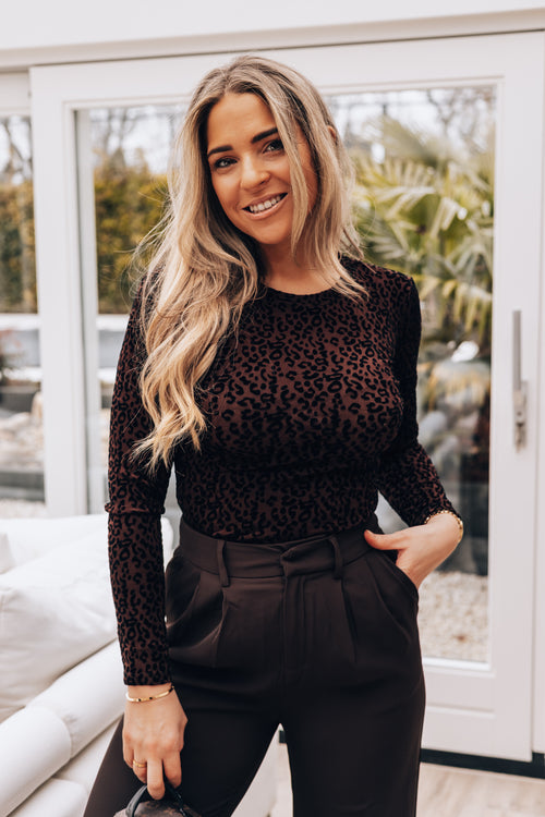 By Hilke Body Cami Chocolate