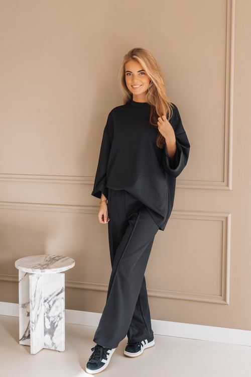 By Hilke Two-Piece Scuba Black