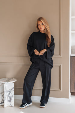 By Hilke Two-Piece Scuba Black