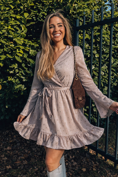 By Hilke Dress Denice Beige