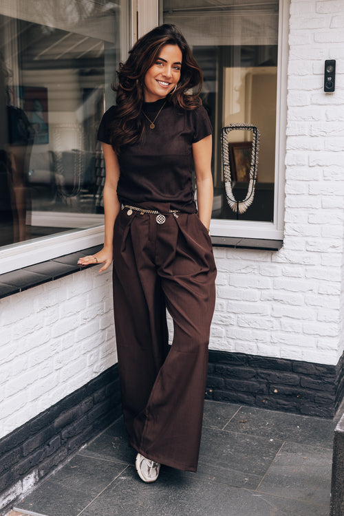 By Hilke Top Suze Chocolate