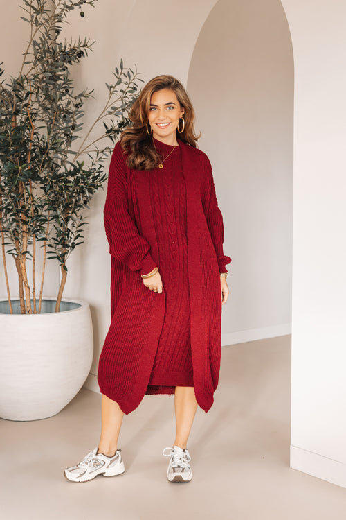 By Hilke Set Femmy Bordeaux