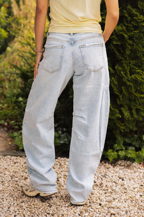 By Hilke Barrel Jeans Blue