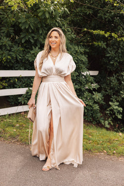 By Hilke Dress Josephine Beige