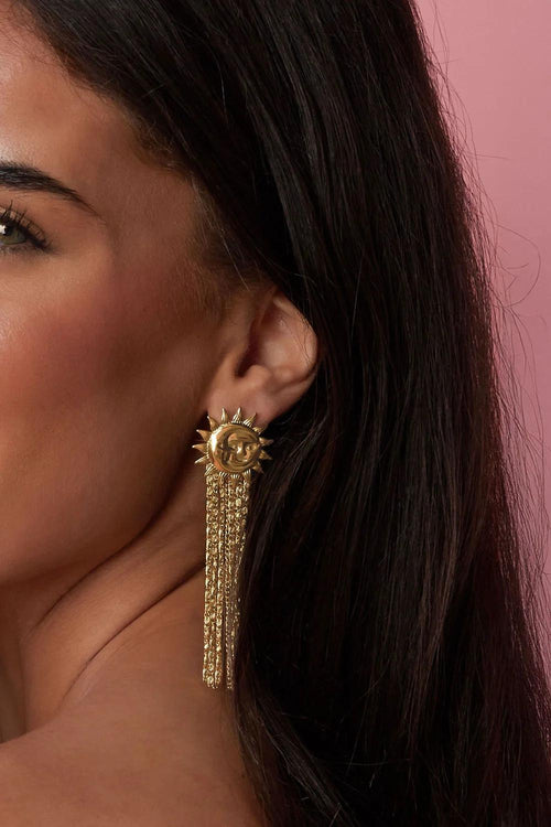 By Hikle Earrings Sunny Gold