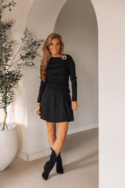 By Hilke Knit Ise Black