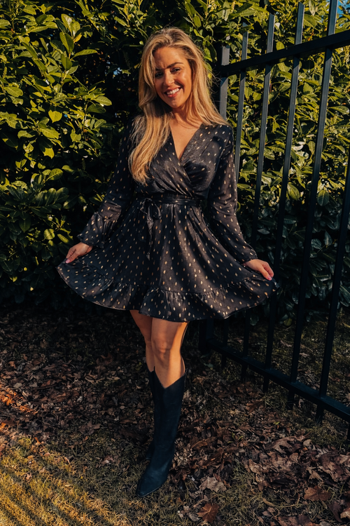 By Hilke Dress Denice Black