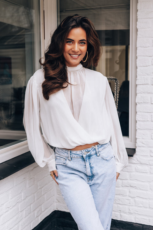 By Hilke Blouse Lana White