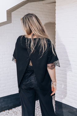 By Hilke T-Shirt Amanda Black