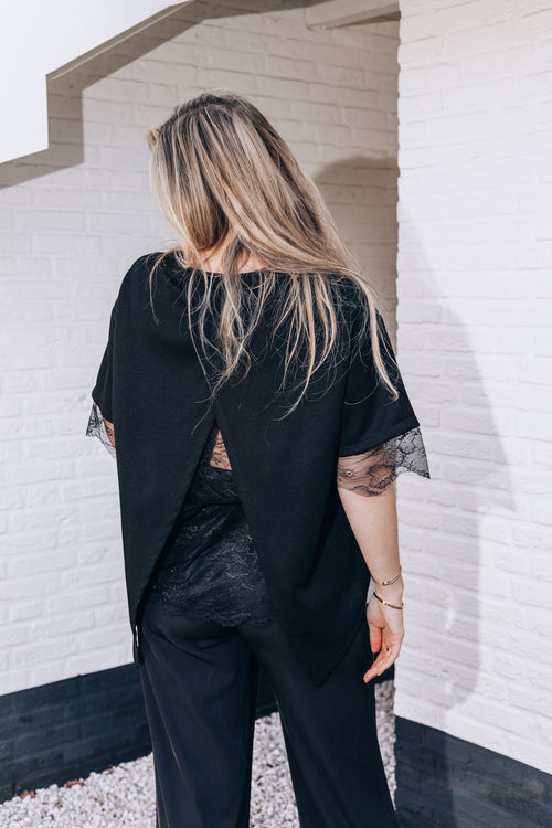 By Hilke T-Shirt Amanda Black