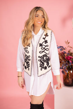 By Hilke Gilet Ginny Cream