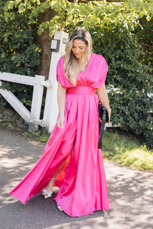 By Hilke Dress Josephine Fuchsia
