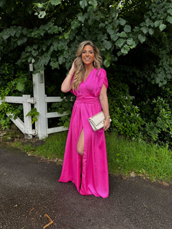 By Hilke Dress Josephine 2.0 Fuchsia