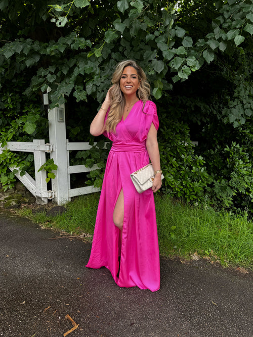 By Hilke Dress Josephine 2.0 Fuchsia