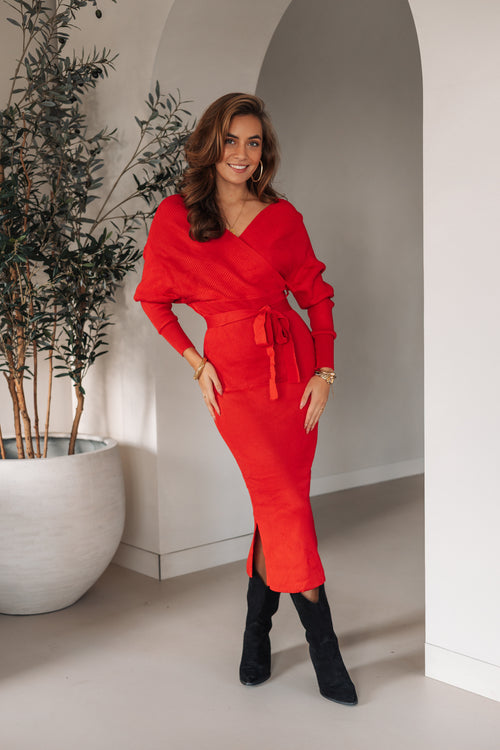 By Hilke Dress Jody Red