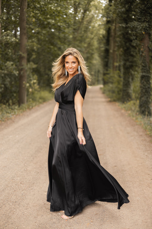 By Hilke Dress Josephine Black