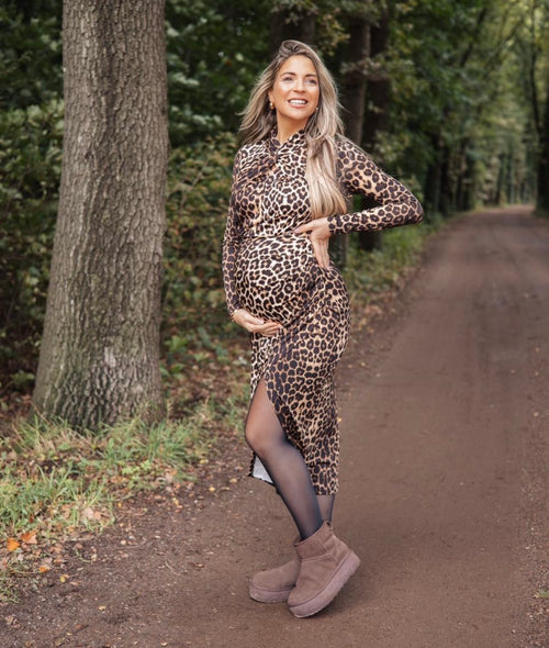 By Hilke Travel Dress Lynn Leopard