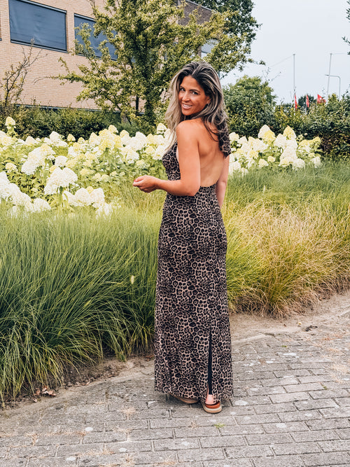 By Hilke Rio Dress Leopard