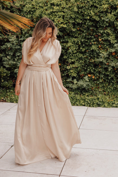 By Hilke Dress Josephine 2.0 Beige
