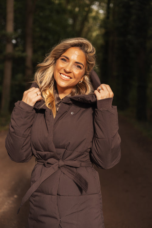 By Hilke Maxi Puffer Choco