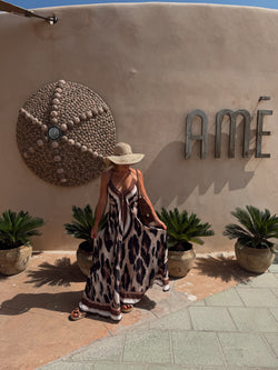 By Hilke Dress Playa Choco