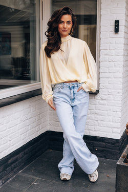 By Hilke Blouse Lana Yellow