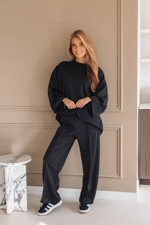 By Hilke Two-Piece Scuba Black