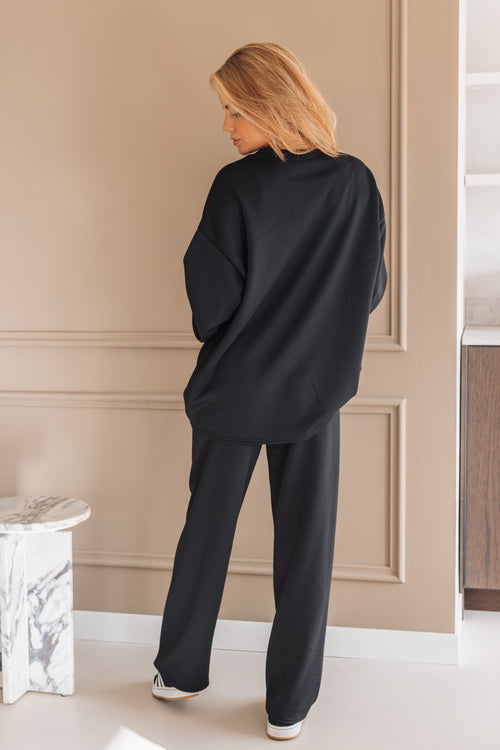 By Hilke Two-Piece Scuba Black