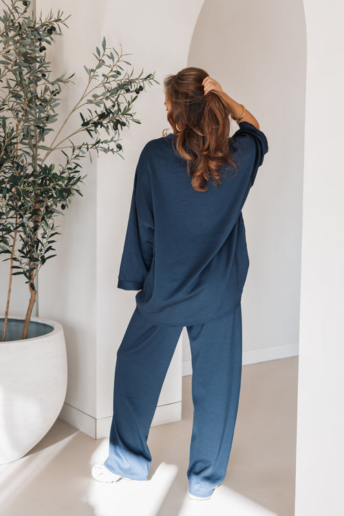 By Hilke Two-Piece Scuba Navy