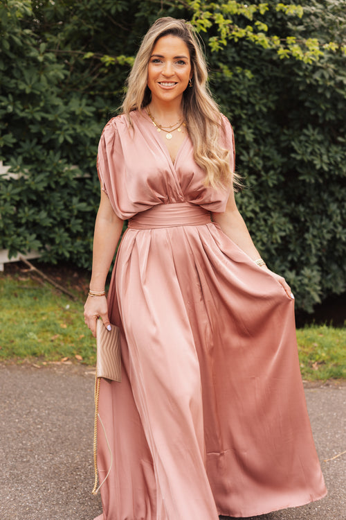 By Hilke Dress Josephine Old Pink