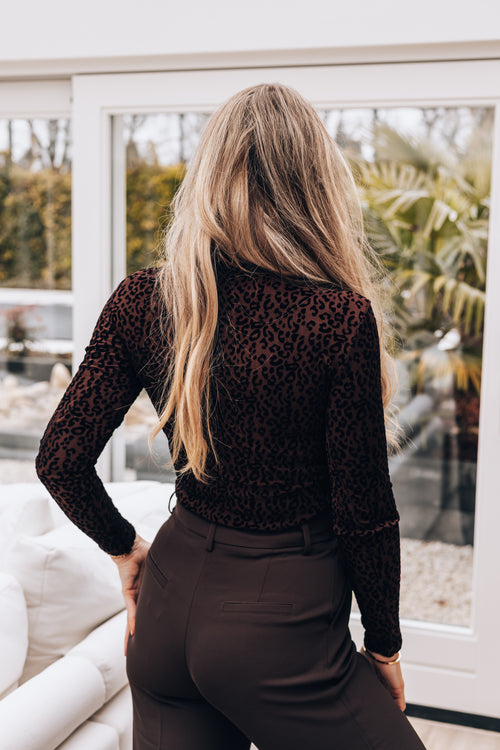 By Hilke Body Cami Chocolate