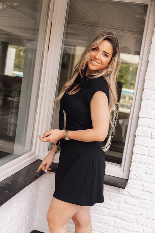 By Hilke Dress Liss Black