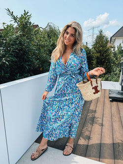 By Hilke Dress Jasmine Blue