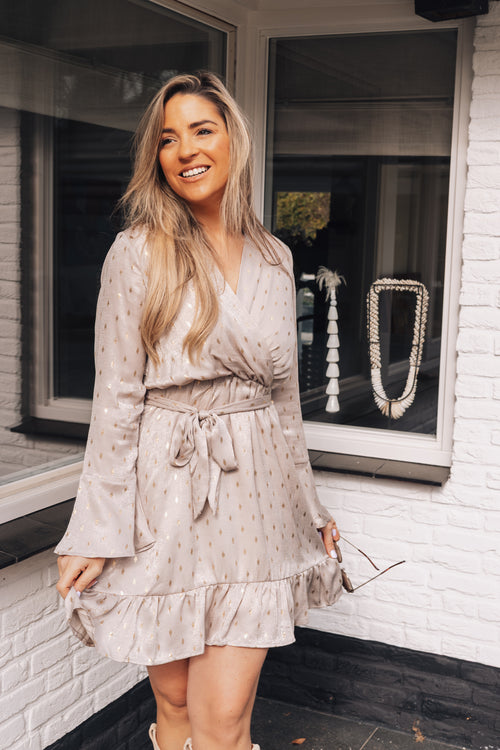 By Hilke Dress Denice Beige