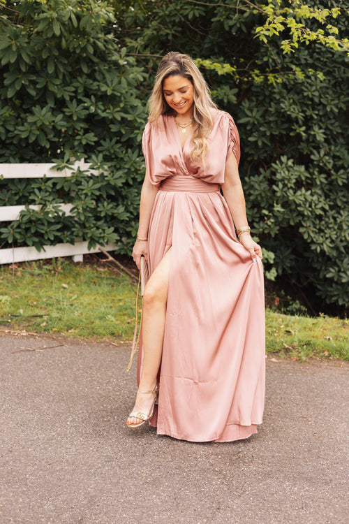 By Hilke Dress Josephine Old Pink