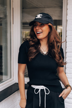 By Hilke Shirt Lace Lieke Black