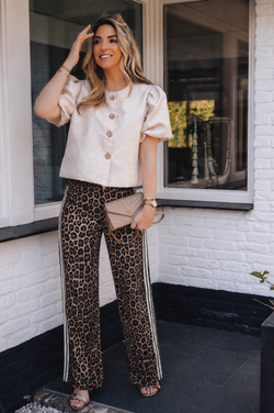 By Hilke Leopard Jeans Lio