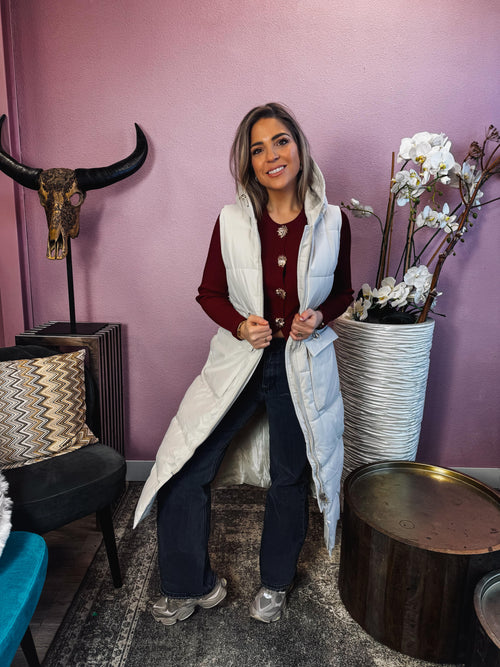 By Hilke Puffer French Coat Luuna Grey