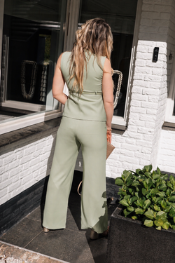 By Hilke Exclusive Suit Pistache