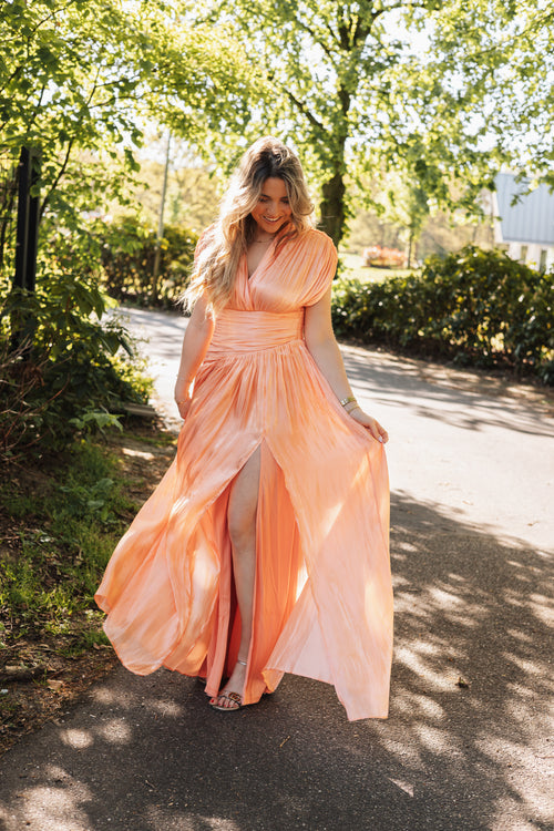 By Hilke Dress Vieve Orange