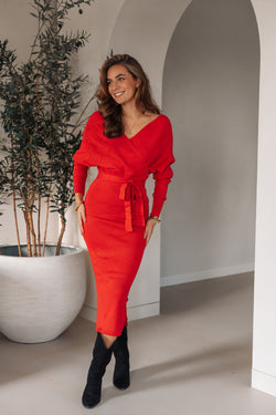 By Hilke Dress Jody Red